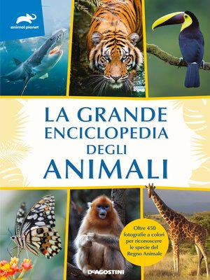 cover image of La grande enciclopedia degli animali